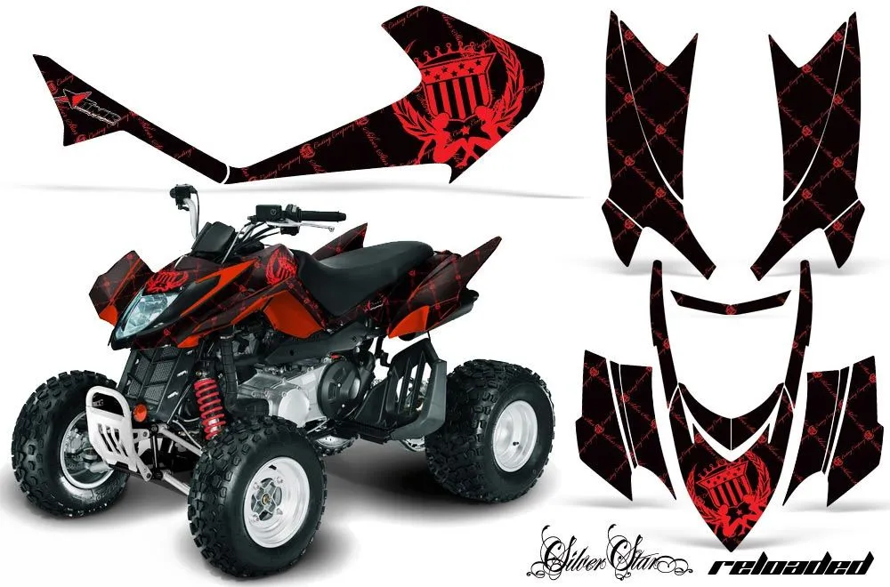 Arctic Cat DVX300 ATV Custom Graphic Kit - All Years