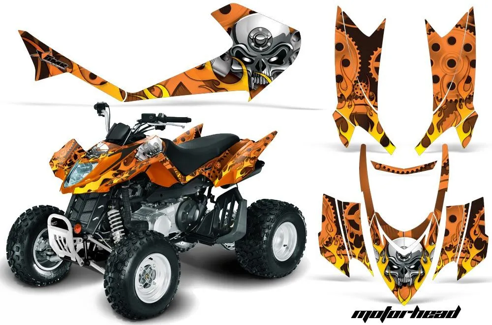Arctic Cat DVX400 ATV Custom Graphic Kit - All Years