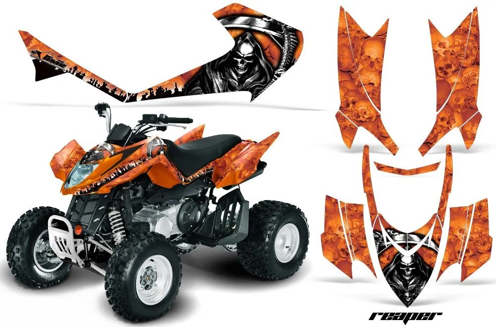 Arctic Cat DVX400 ATV Custom Graphic Kit - All Years