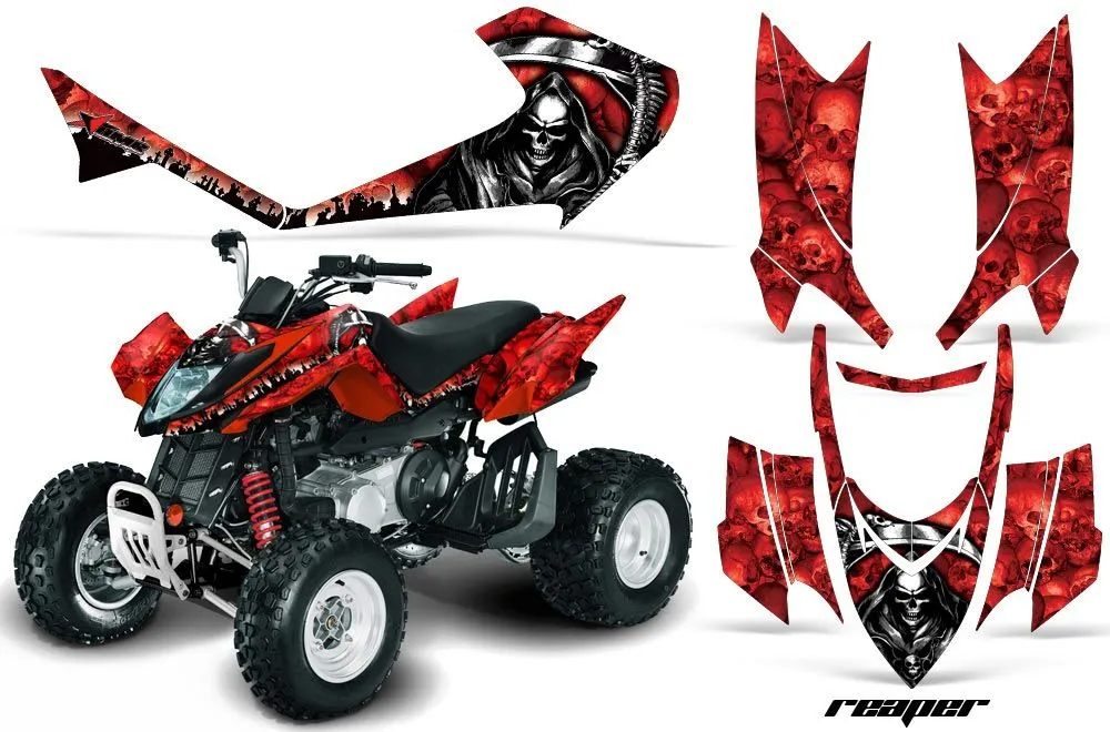 Arctic Cat DVX400 ATV Custom Graphic Kit - All Years