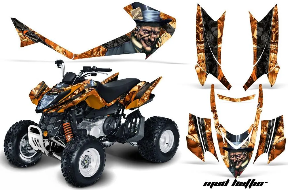 Arctic Cat DVX400 ATV Custom Graphic Kit - All Years