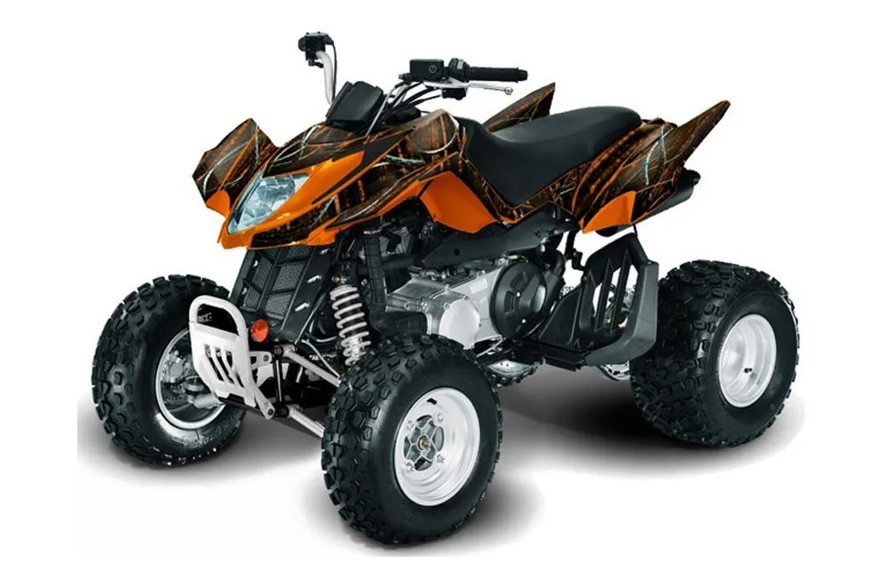 Arctic Cat DVX400 ATV Graphic Kit - All Years The One Orange