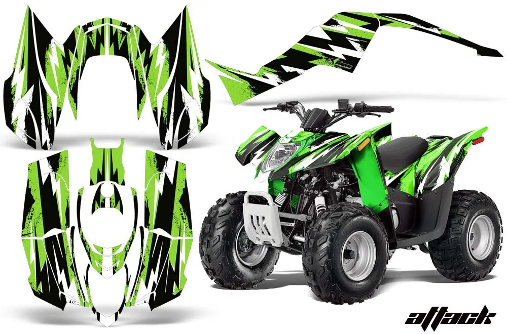 Arctic Cat DVX50 ATV Custom Graphic Kit - 2008-2017