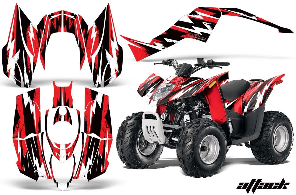 Arctic Cat DVX50 ATV Custom Graphic Kit - 2008-2017