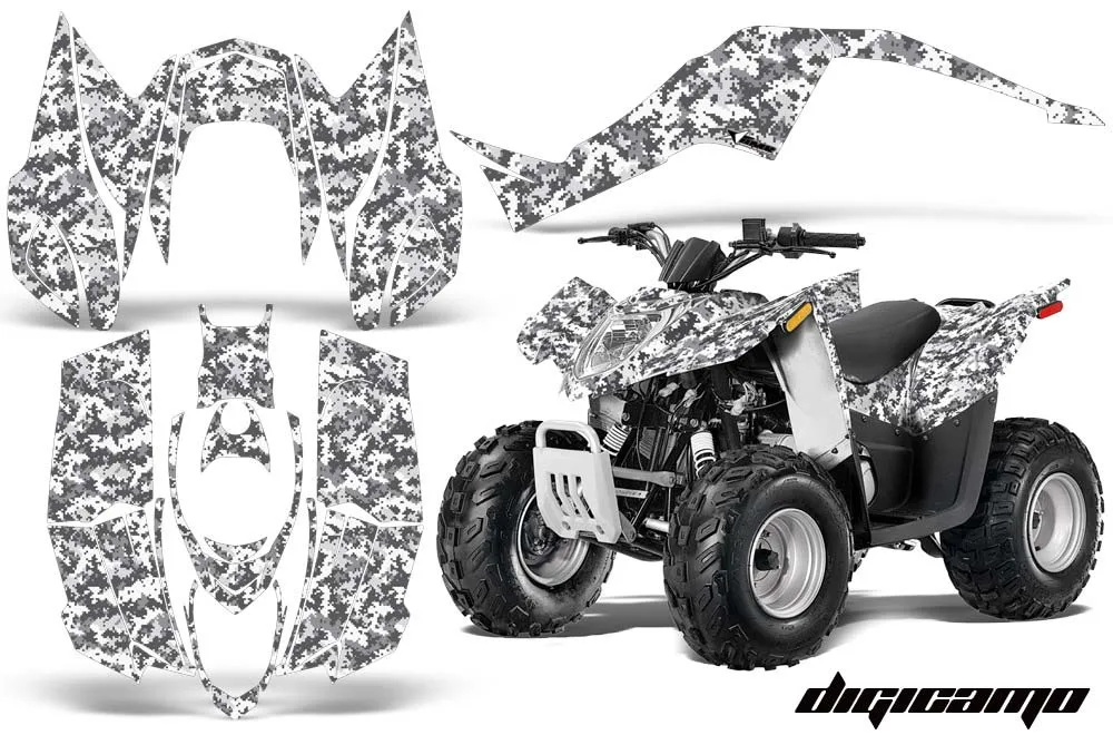 Arctic Cat DVX90 ATV Graphic Kit - 2008-2017 Digi Camo White