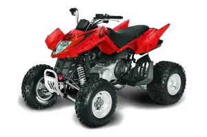 Arctic Cat DVX300 ATV Graphic Kit - All Years Silver Star - Reloaded Black