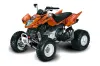 Arctic Cat DVX300 ATV Graphic Kit - All Years Bone Collector Orange