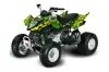 Arctic Cat DVX300 ATV Graphic Kit - All Years Motorhead Green