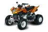 Arctic Cat DVX300 ATV Graphic Kit - All Years Motorhead Orange