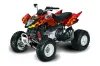 Arctic Cat DVX300 ATV Graphic Kit - All Years Motorhead Red