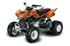 Arctic Cat DVX300 ATV Graphic Kit - All Years Reaper Orange