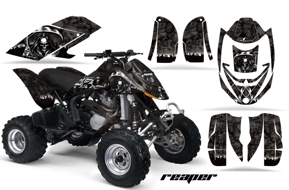 Can Am Bombardier DS650 ATV Graphic Kit - 2000-2007 Reaper Black