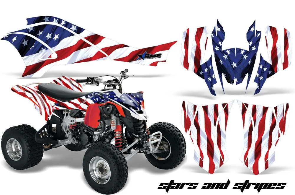 Can Am DS450 / DS450X EFI ATV Custom Graphic Kit - 2008-2016