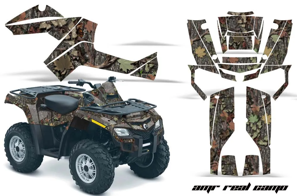 Can Am Outlander EFI 500 / 650 / 800 / 1000 ATV Graphic Kit - 2006-2011 Real Camo