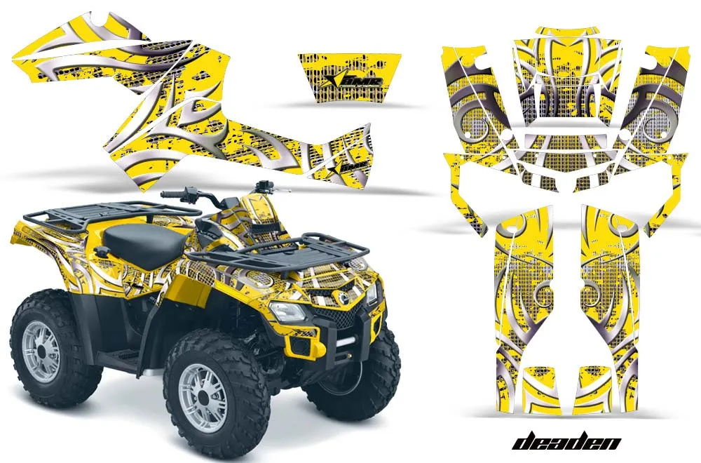 Can Am Outlander EFI 500 / 650 ATV Custom Graphic Kit - 2012-2015