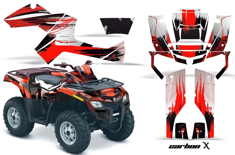 Can Am Outlander EFI 500 / 650 ATV Custom Graphic Kit - 2012-2015