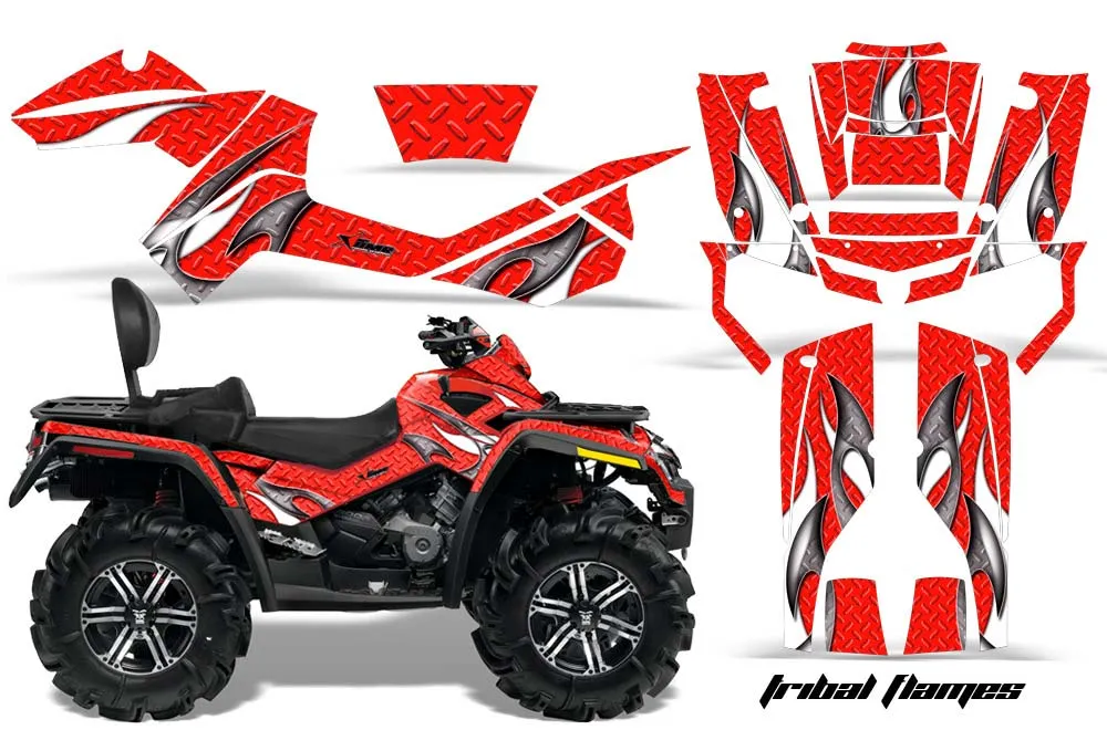 Can Am Outlander MAX 500 / 650 / 800 ATV Custom Graphic Kit - 2006-2012