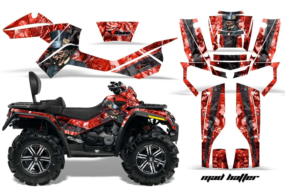 Can Am Outlander MAX 500 / 650 / 800 ATV Custom Graphic Kit - 2006-2012