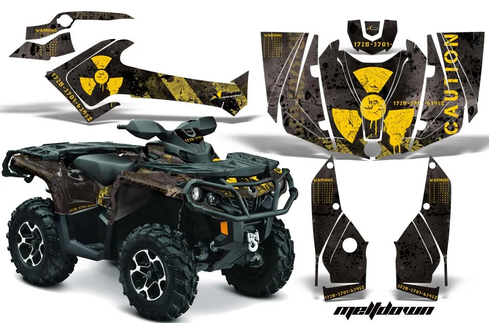 Can Am Outlander XMR 800R ATV Custom Graphic Kit - 2006-2012