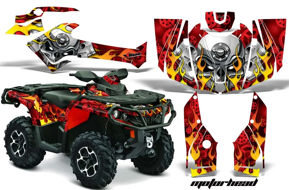 Can Am Outlander XMR 800R ATV Custom Graphic Kit - 2006-2012
