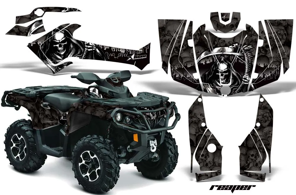 Can Am Outlander XMR 800R ATV Custom Graphic Kit - 2006-2012
