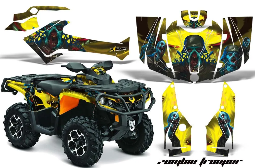 Can Am Outlander XMR 800R ATV Custom Graphic Kit - 2006-2012