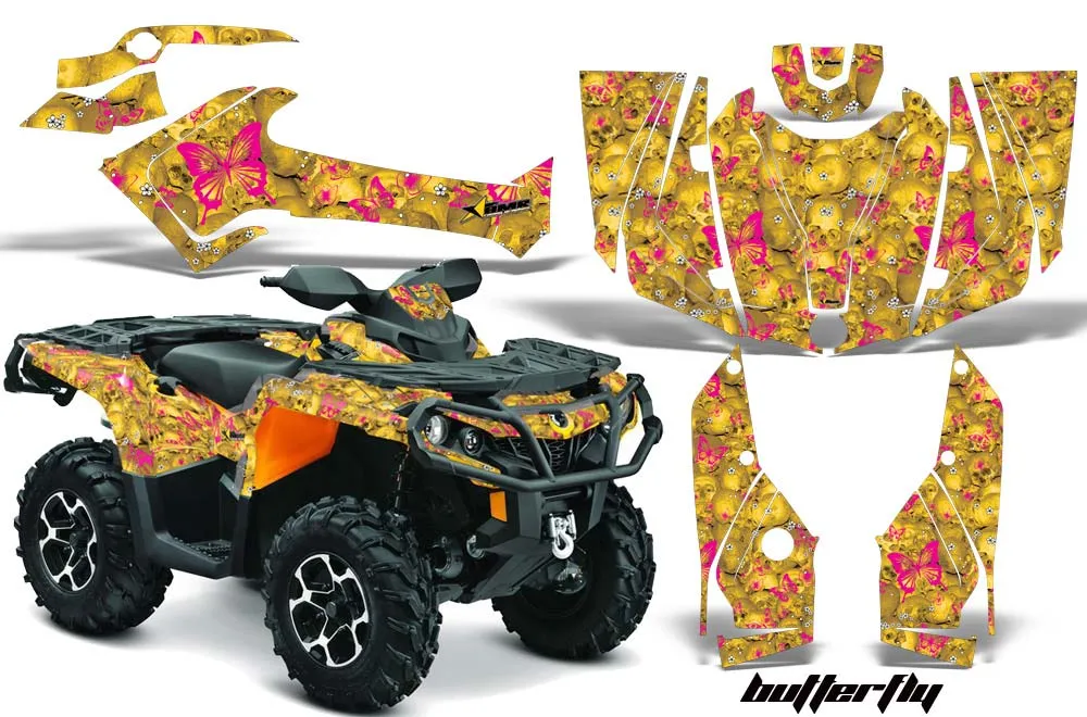 Can Am Outlander XMR 800R ATV Custom Graphic Kit - 2006-2012