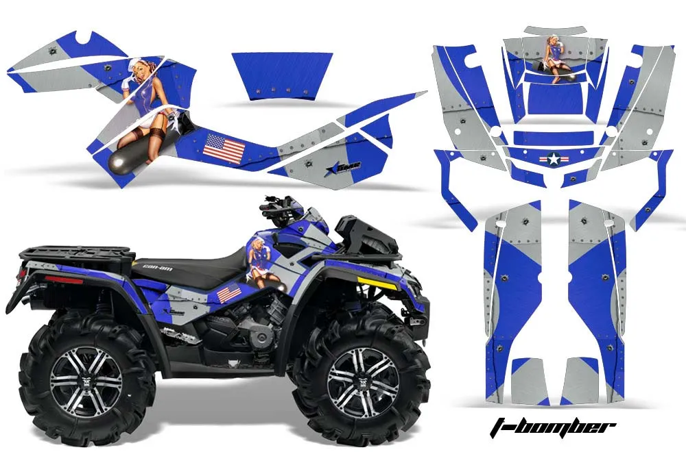 Can Am Outlander XMR / MAX / XT ATV Custom Graphic Kit - 2006-2011