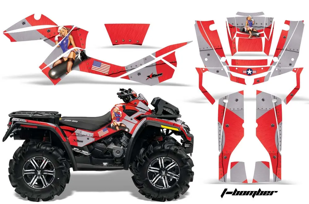 Can Am Outlander XMR / MAX / XT ATV Custom Graphic Kit - 2006-2011