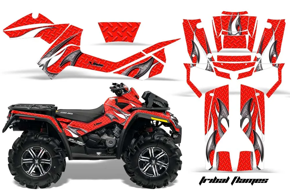 Can Am Outlander XMR / MAX / XT ATV Custom Graphic Kit - 2006-2011