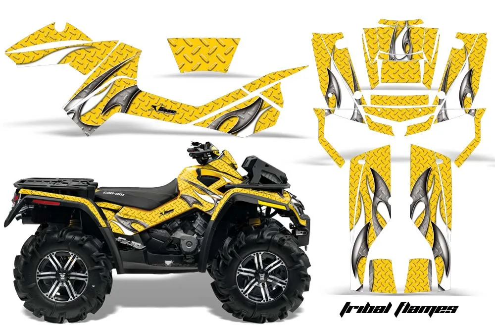 Can Am Outlander XMR / MAX / XT ATV Custom Graphic Kit - 2006-2011
