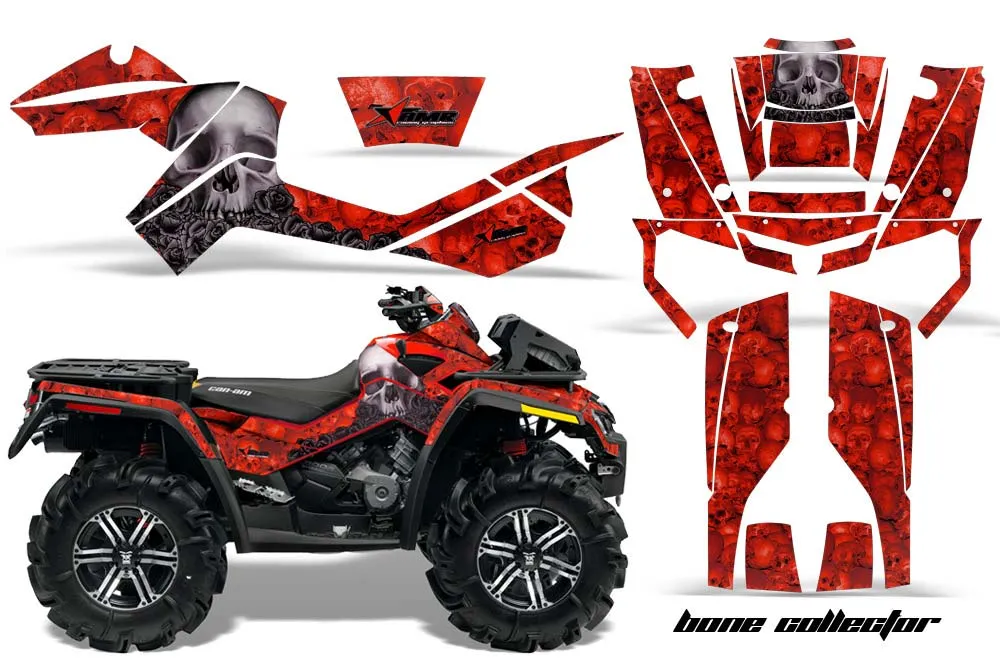 Can Am Outlander XMR / MAX / XT ATV Custom Graphic Kit - 2006-2011