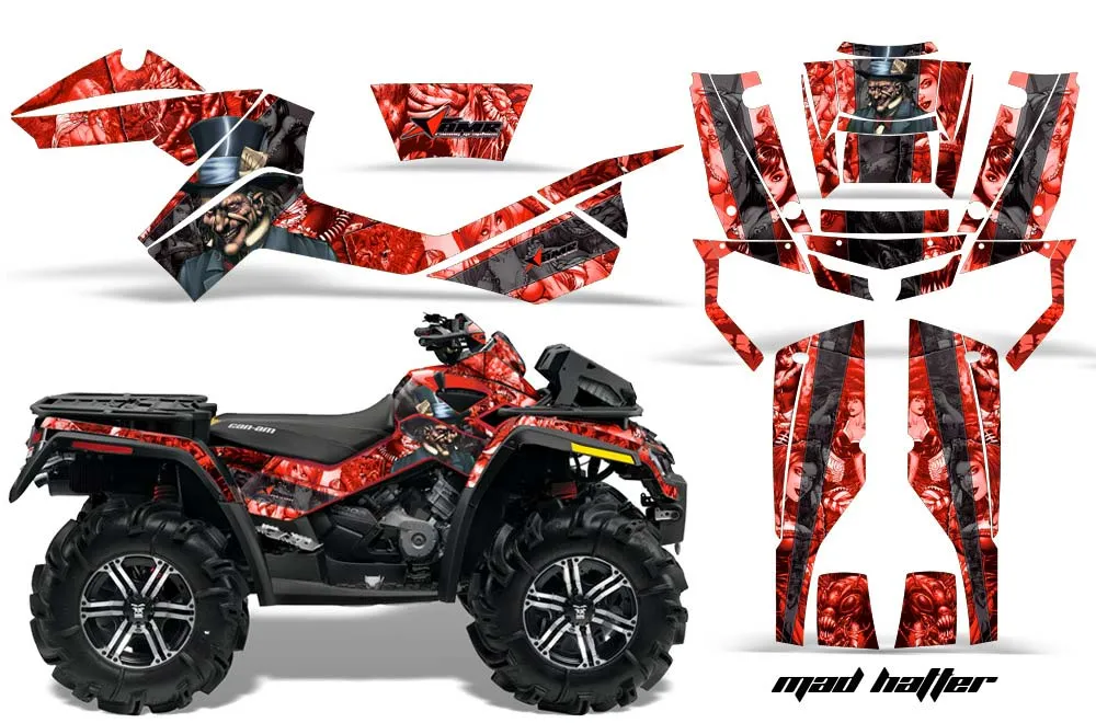 Can Am Outlander XMR / MAX / XT ATV Custom Graphic Kit - 2006-2011