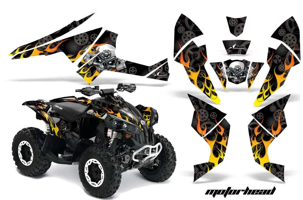 Can Am Renegade 500 / 800 / 1000 ATV Custom Graphic Kit - All Years
