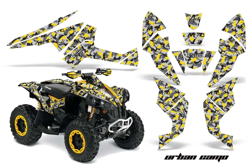 Can Am Renegade 500 / 800 / 1000 ATV Custom Graphic Kit - All Years