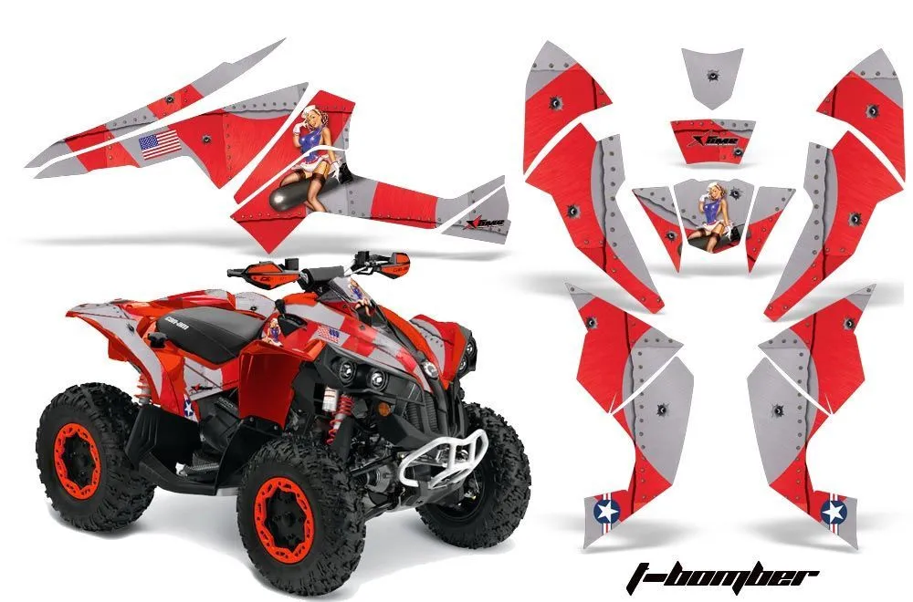 Can Am Renegade 500x/r / 800x/r ATV Custom Graphic Kit - All Years