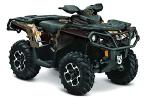 Can Am Outlander XMR / MAX / XT ATV Graphic Kit - 2006-2011 Mandy Yellow