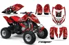 Can Am Bombardier DS650 ATV Graphic Kit - 2000-2007 Reaper Red