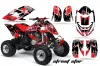 Can Am Bombardier DS650 ATV Graphic Kit - 2000-2007 Street Star Red
