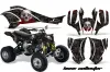 Can Am DS450 / DS450X EFI ATV Graphic Kit - 2008-2016 Bone Collector Black