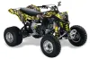 Can Am DS450 / DS450X EFI ATV Graphic Kit - 2008-2016 Mad Hatter Silver