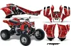 Can Am DS450 / DS450X EFI ATV Graphic Kit - 2008-2016 Reaper Red