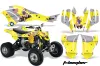 Can Am DS450 / DS450X EFI ATV Graphic Kit - 2008-2016 T Bomber Yellow