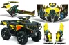 Can Am Outlander 500 / 650 / 800 / 800R / 1000 XT-P ATV Custom Graphic Kit - 2013-2016