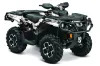 Can Am Outlander 500 / 650 / 800 / 800R / 1000 XT-P ATV Graphic Kit - 2013-2016 Carbon X White