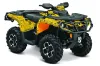 Can Am Outlander 500 / 650 / 800 / 800R / 1000 XT-P ATV Graphic Kit - 2013-2016 Meltdown Yellow