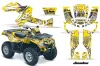 Can Am Outlander EFI 500 / 650 ATV Custom Graphic Kit - 2012-2015