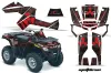 Can Am Outlander EFI 500 / 650 ATV Custom Graphic Kit - 2012-2015