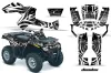 Can Am Outlander EFI 500 / 650 ATV Custom Graphic Kit - 2012-2015
