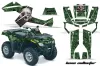 Can Am Outlander EFI 500 / 650 ATV Graphic Kit - 2012-2015 Bone Collector Green